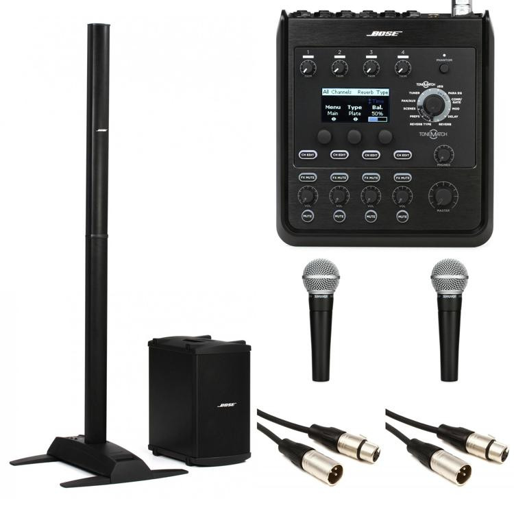 Bose L1 Model II With B2 Bass Module Vocalist Package | Sweetwater