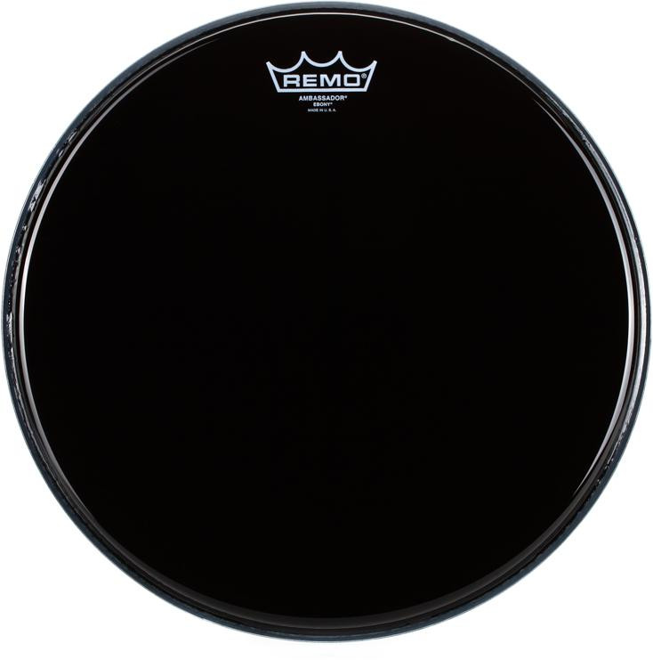 Remo Ambassador Ebony Drumhead 14 inch Sweetwater