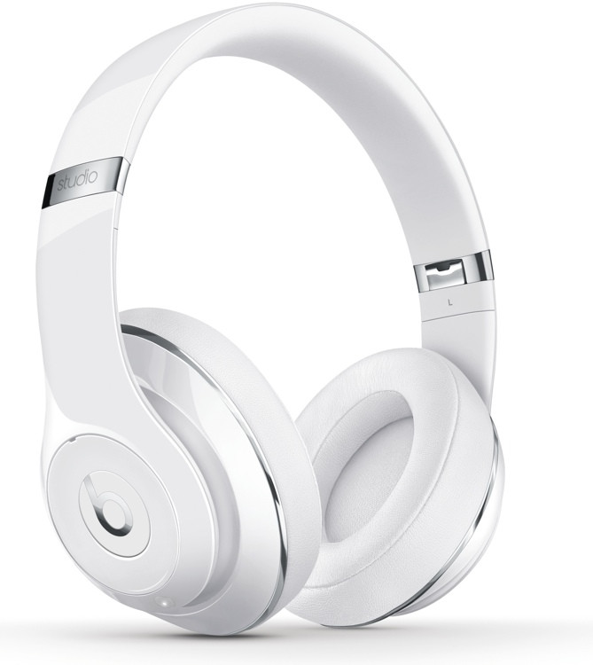 Beats Studio Wireless Bluetooth Noise-canceling Headphones - White ...