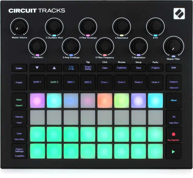 Novation Circuit Tracks Groovebox | Sweetwater