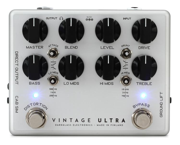Darkglass Vintage Ultra V2 Bass Preamp Pedal Sweetwater