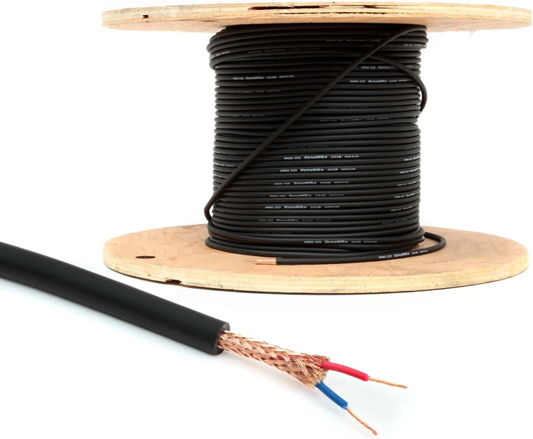 Pro Co DynaMike 223B Bulk Audio Wire Stage Sweetwater