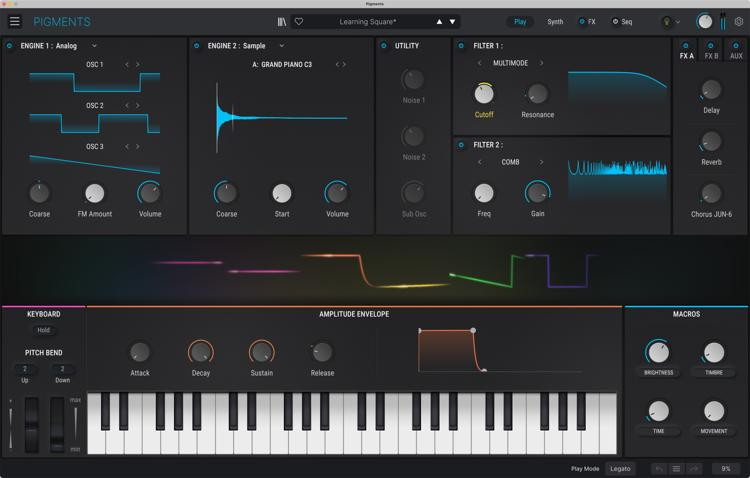 Arturia Pigments 4 Software Synthesizer | Sweetwater