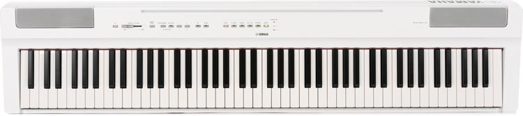 Yamaha P-125 88-Key Weighted Action Digital Piano - White | Sweetwater