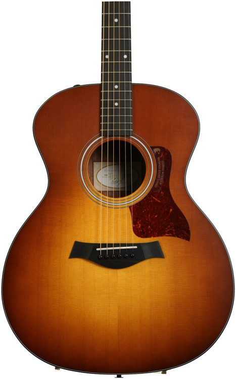 Taylor 114e Grand Auditorium - Electronics, Satin Sunburst | Sweetwater