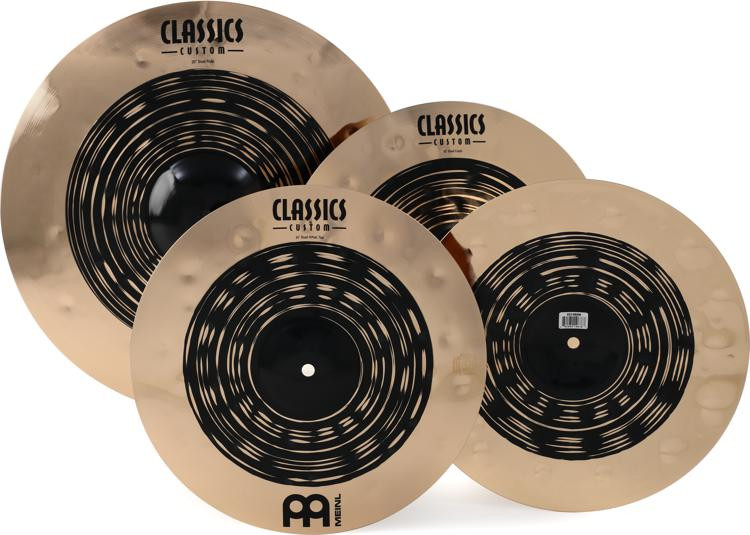 Meinl Cymbals Classics Custom Dual Standard Cymbal Set Sweetwater