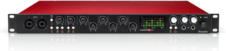 Focusrite scarlett 18i20 фото