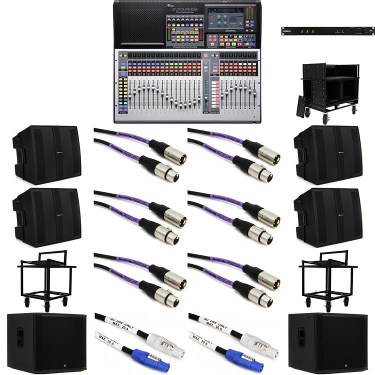 PreSonus Complete Marching Band Field PA System Sweetwater