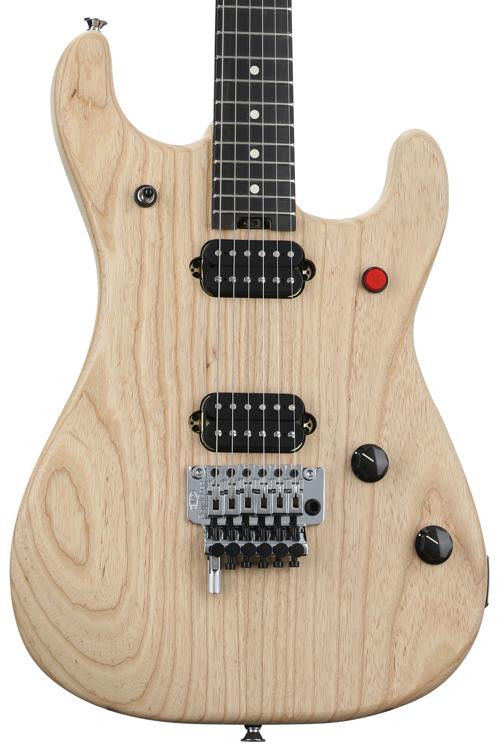 EVH Limited-edition 5150 Deluxe Ash Electric Guitar - Natural | Sweetwater