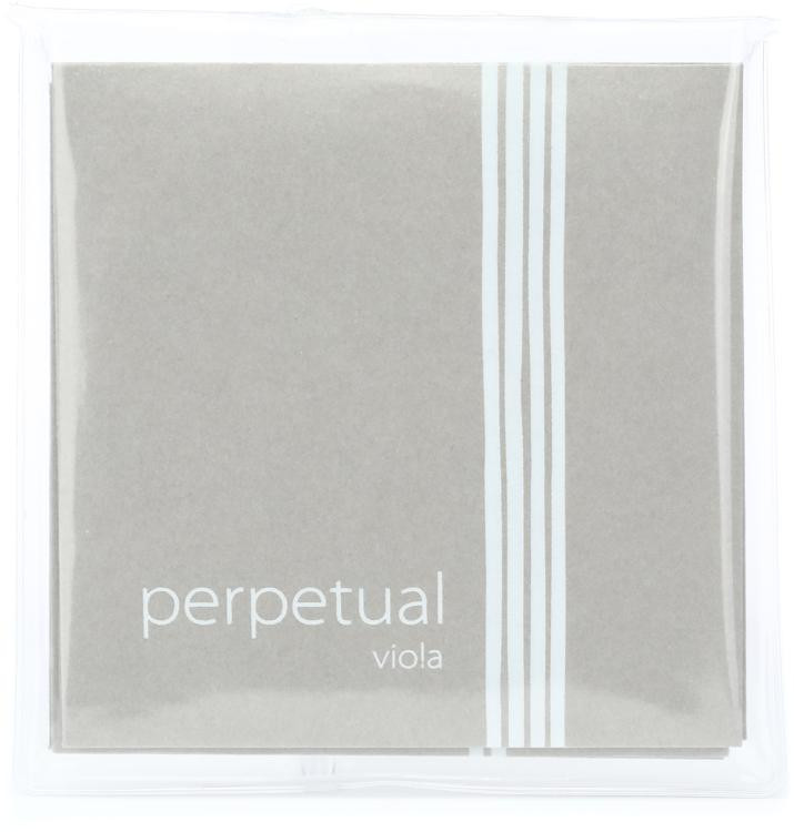 Pirastro Perpetual Viola String Set 4/4 Size with Ballend A Sweetwater