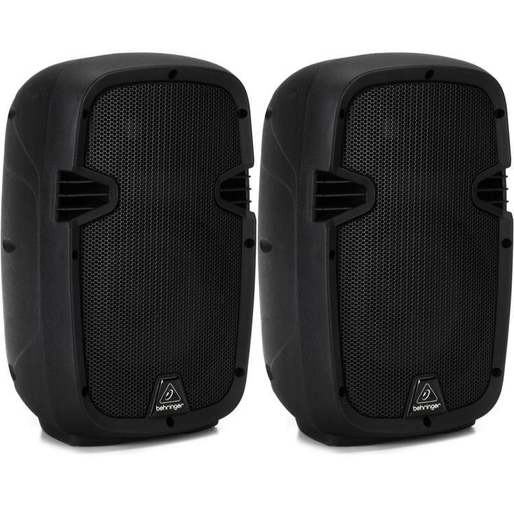 Behringer PK108A 240W 8 inch Powered Speaker with Bluetooth - Pair