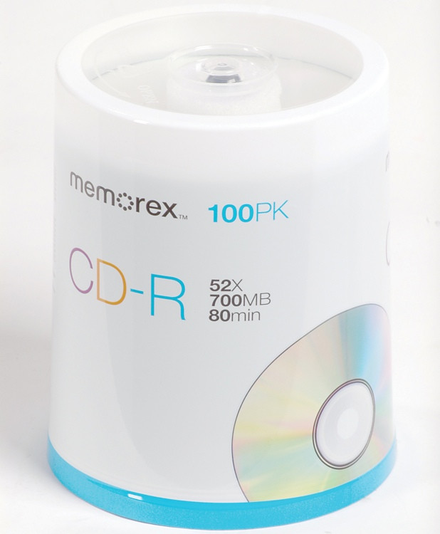 Memorex CDR 100 Disk Spindle Sweetwater