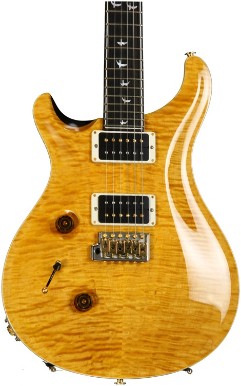 Prs Custom 24 30th Anniversary Figured Top Honey Custom Color Left Handed Sweetwater