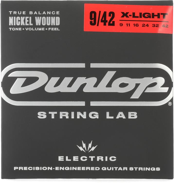 Dunlop DEN0942 Nickel Plated Steel Electric Strings .009.042 Light Sweetwater