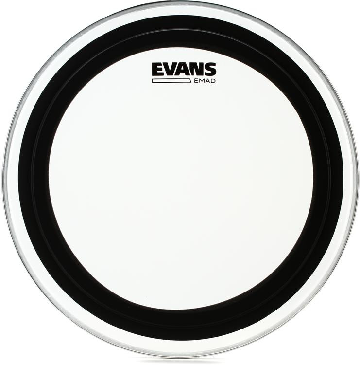 Evans EMAD Clear Drumhead 16 inch Tom Hoop Sweetwater