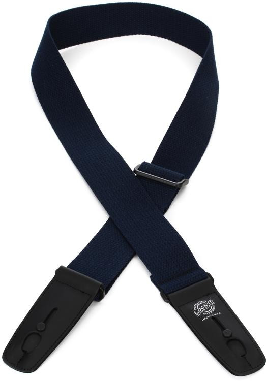 LockIt Straps LIS051C2NVYBLU Guitar Strap Navy Sweetwater