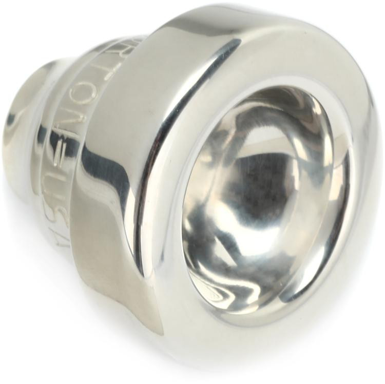 Warburton TPT4MD Trumpet Mouthpiece Top 4MD, Silverplated Sweetwater
