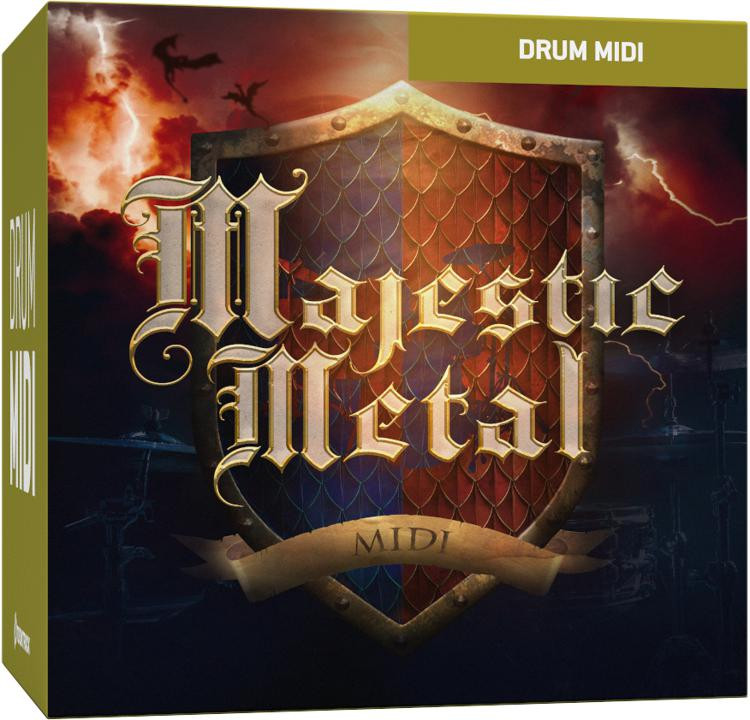 Toontrack Majestic Metal Drums MIDI Pack Sweetwater