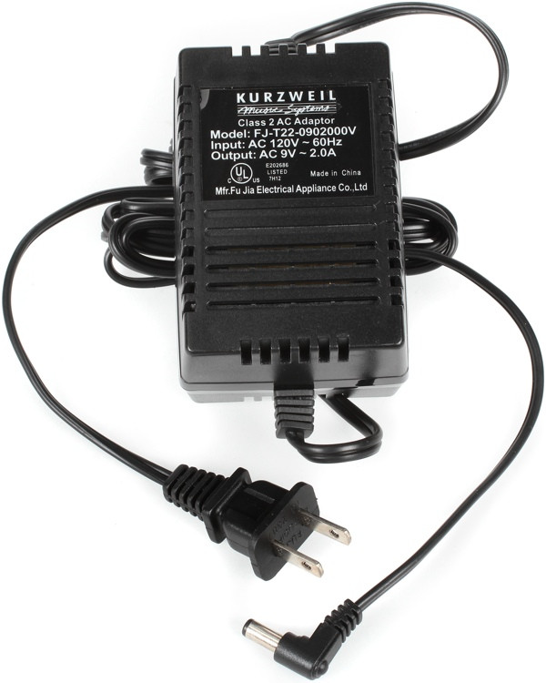 Kurzweil 9V/2000mA Power Adapter | Sweetwater