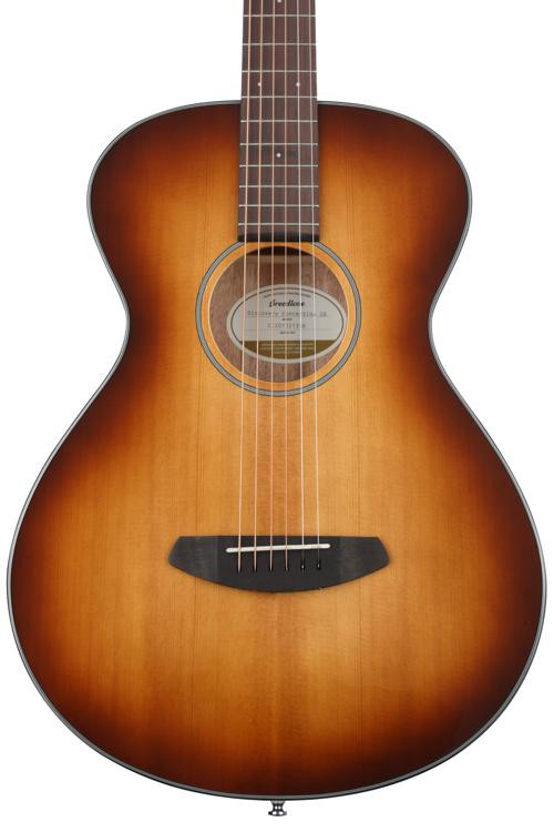 Breedlove Discovery Concertina Acoustic Guitar Sunburst Sitka Spruce/Mahogany Sweetwater