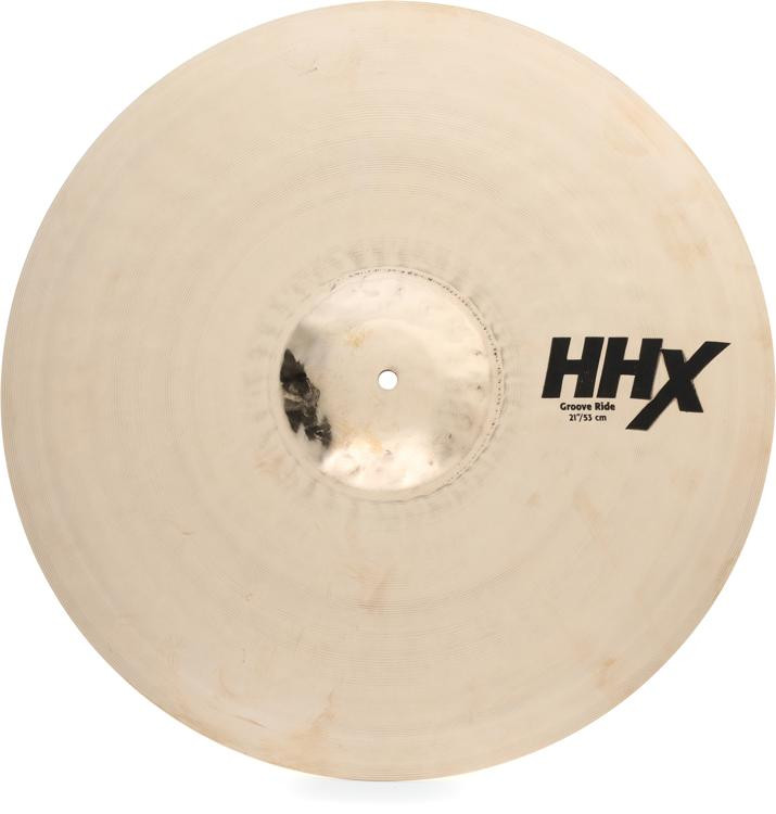 Sabian 21 inch HHX Groove Ride Cymbal Brilliant Finish Sweetwater