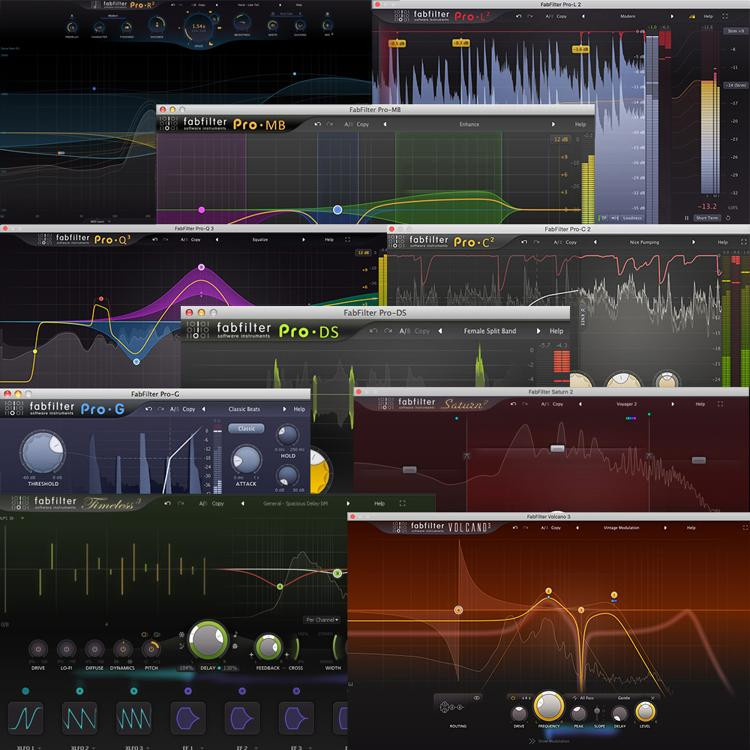 FabFilter FX Bundle插件集合