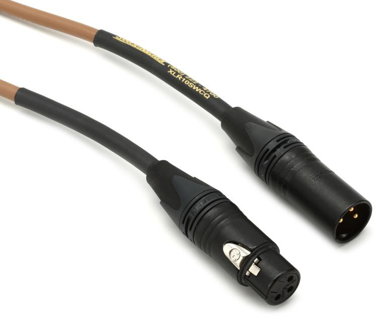 Pro Co Quad XLR Cable 10 foot Brown Sweetwater