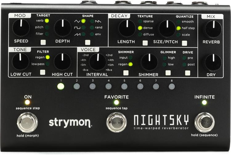 Strymon Nightsky カバー付き-