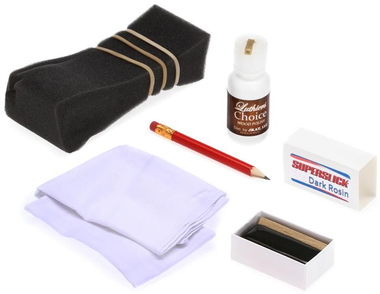 Superslick VCK2 Violin/Viola Care Kit with Foam Shoulder Rest Sweetwater