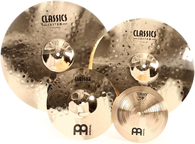 Meinl Cymbals Classics Custom Crash Pack Cymbal Pack Sweetwater