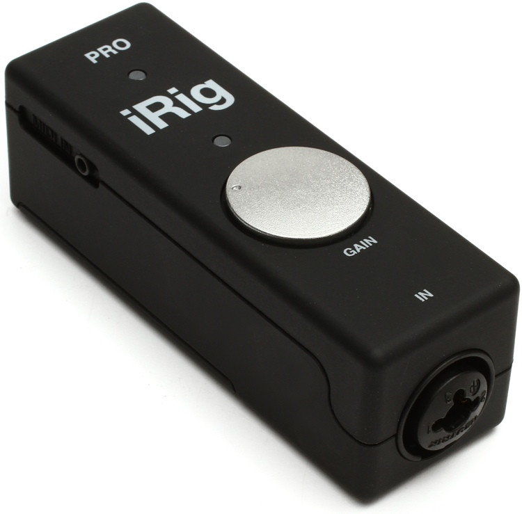 IK Multimedia iRig PRO Audio/MIDI Interface iOS/Mac Sweetwater
