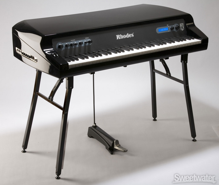 Rhodes Mark 7 73 Active MIDI Road Touch Black Sweetwater