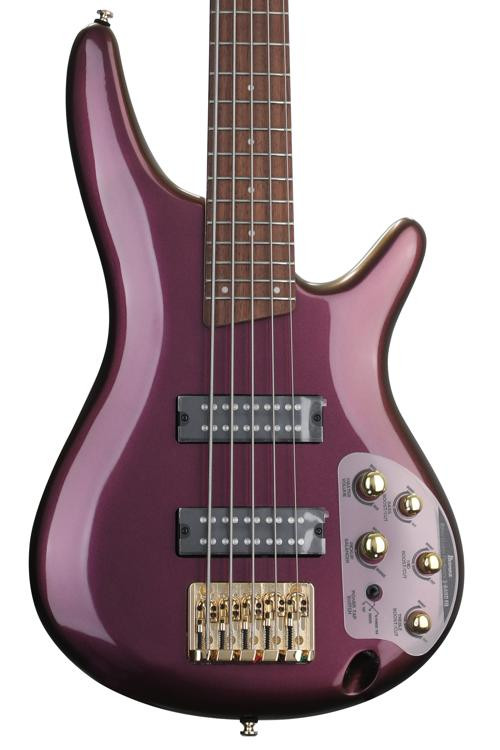 Ibanez SR305EDX 5string Electric Bass Rose Gold Chameleon Sweetwater