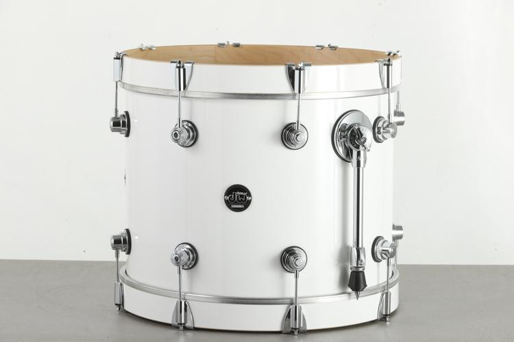 DW Performance Series Bass Drum 14" x 18" Gloss White FinishPly