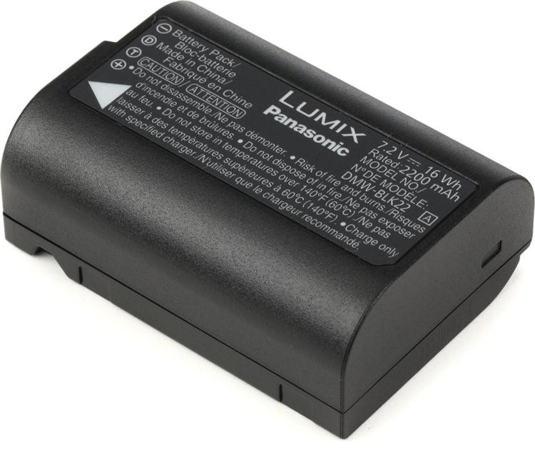 Panasonic DMW-BLK22 Rechargeable Battery for Lumix S5, Gh5, G0, Gh5s ...