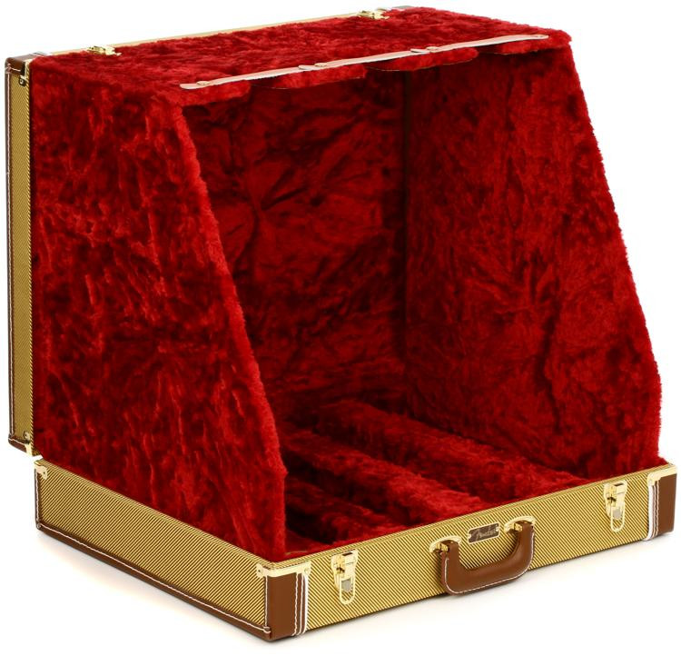 Fender Classic Series 3 Guitar Case Stand Tweed Sweetwater