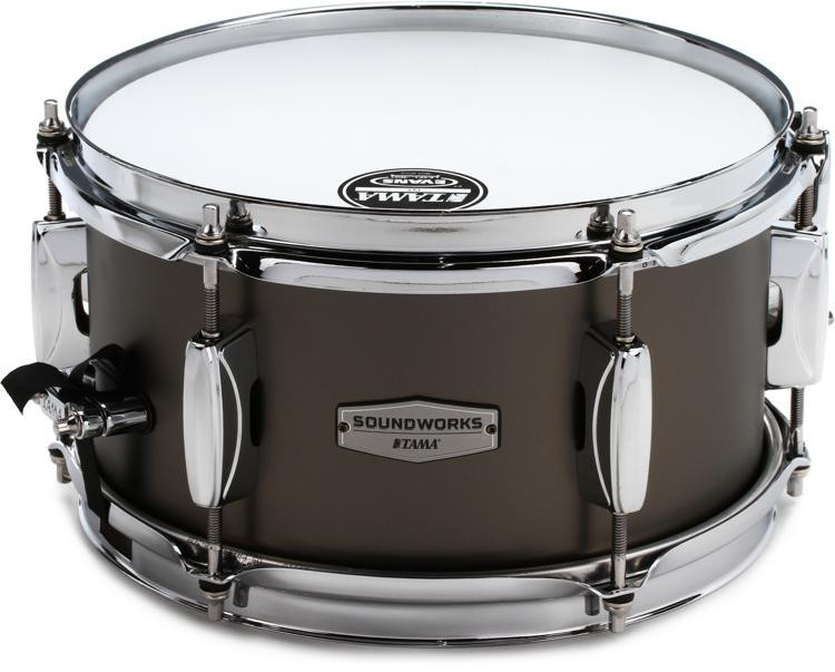 Tama Soundworks Steel Snare Drum 5.5 x 10 inch Matte Finish with