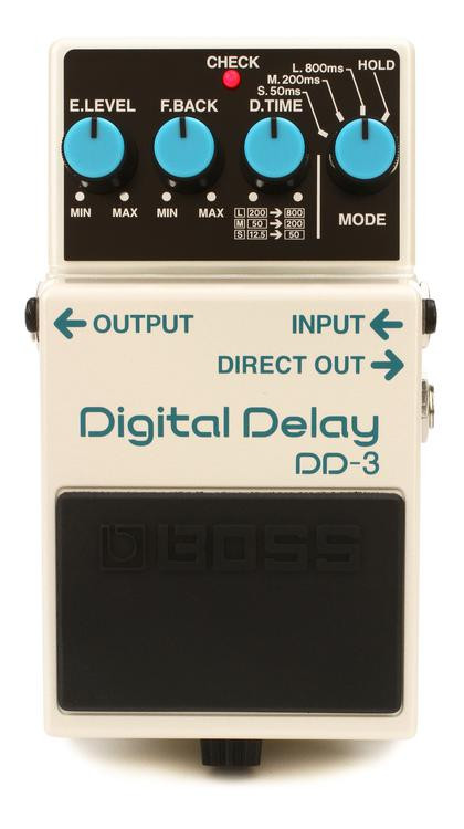 Boss DD-3 Digital Delay Pedal | Sweetwater