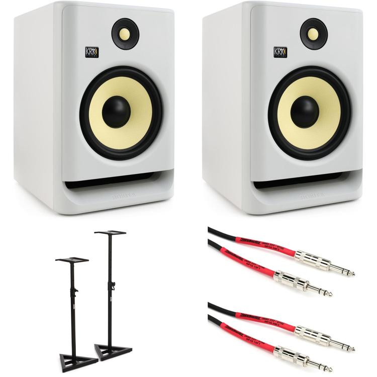KRK ROKIT 5 G4 5" Bi-Amped Active Powered Studio Monitor Speaker RP5-G4