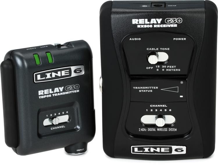 Line 6 Relay G30 Digital Wireless Guitar System Sweetwater