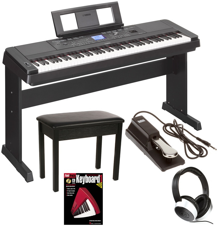 Yamaha DGX-660 Essential Keyboard Bundle | Sweetwater