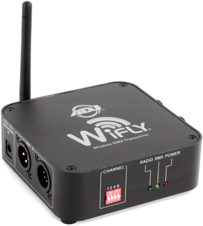 ADJ WiFLY Transceiver Wireless DMX Transmitter / Receiver Sweetwater