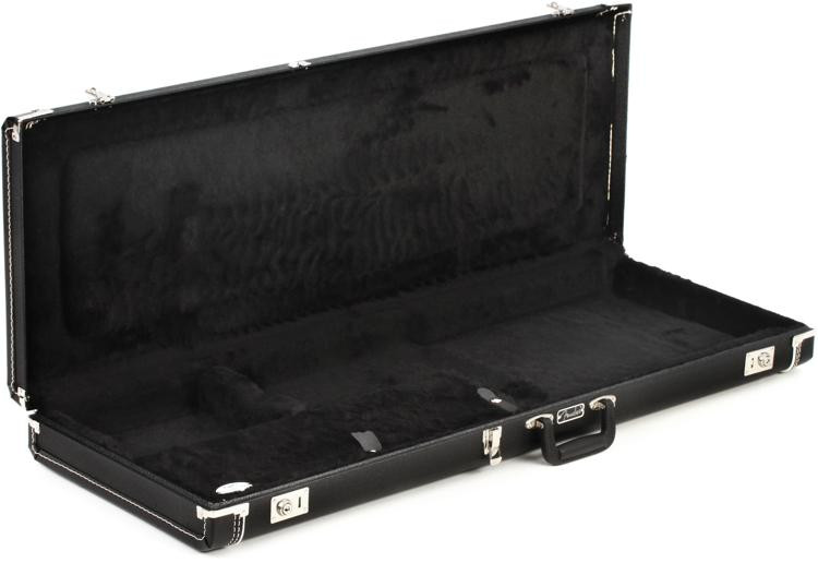 Crossrock Vintage Tweed Hardshell Case For Fender Jazzmaster/Jaguar Electric Guitars (Fits Similar Offset Models)