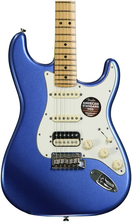 Fender American Standard Stratocaster HSS Shawbucker - Ocean Blue ...