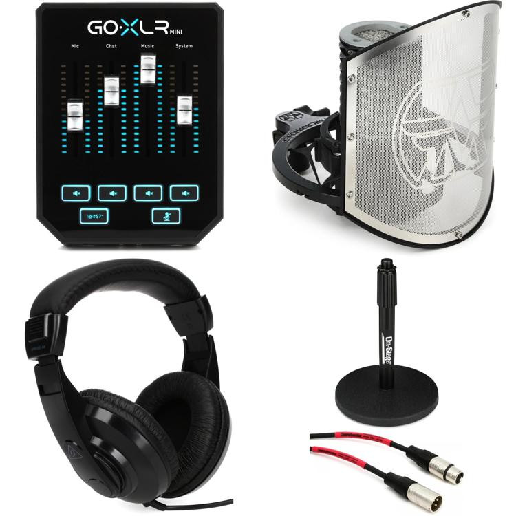 TCHelicon GoXLR Mini USB Mixer and Aston Origin Streaming/Podcasting