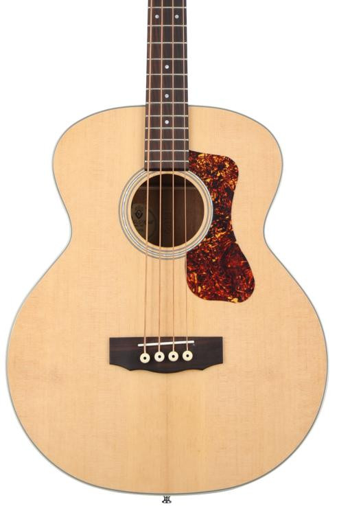 Guild B-140E, Concert Acoustic Bass Guitar - Natural | Sweetwater