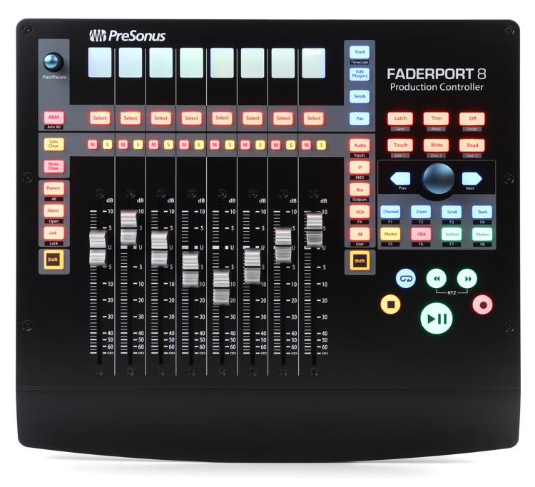 presonus faderport work with focusrite saffire mixcontrol