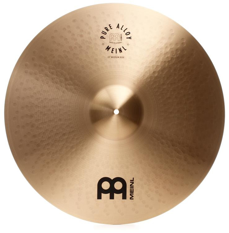 Meinl Cymbals 22 inch Pure Alloy Medium Ride Cymbal Sweetwater