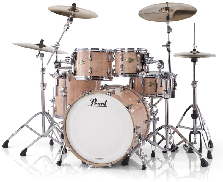 Pearl Master Mcx 4 Piece Shell Pack Birdseye Maple Sweetwater 7801