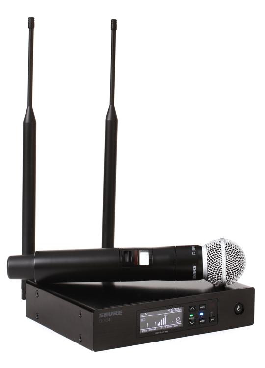 Shure QLXD24/SM58 Digital Wireless Handheld Microphone System J50A